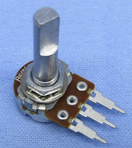Philmore PC75 50k Ohm Linear Taper Potentiometer, No Switch, Combo Terminals