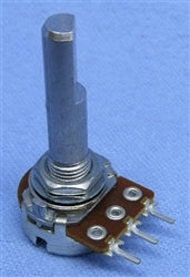 Philmore PC82 1k Ohm Log / Audio Taper Potentiometer, No Switch, Combo Terminals
