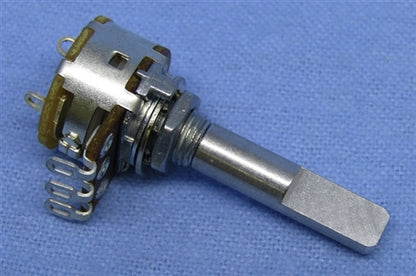 Philmore PC825 1k Ohm Log / Audio Taper Potentiometer, with Switch, Solder Lug Terminals