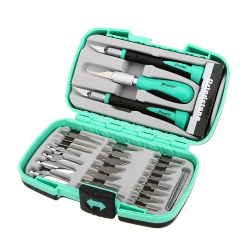 Proskit PD-395A 30-Piece Deluxe Hobby Knife Set
