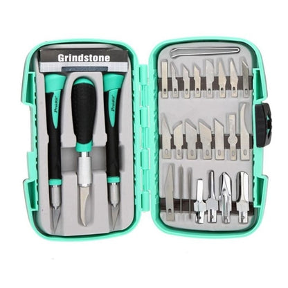 Proskit PD-395A 30-Piece Deluxe Hobby Knife Set