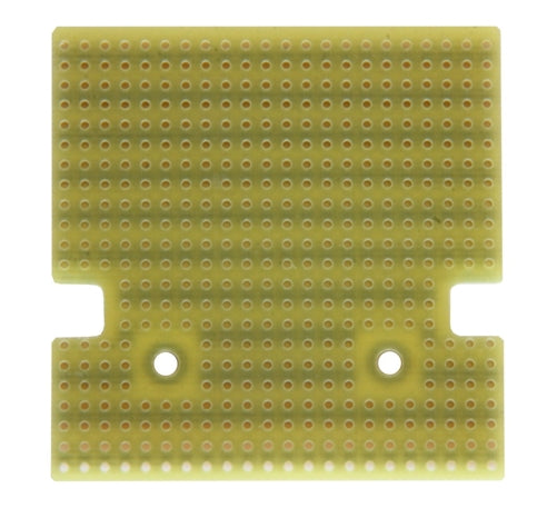 BPS Busboard PR1593K 2-HOLE Strip Protoboard for Hammond 1593k Enclosure, Single-Sided, 58mm x 57mm (2.30" x 2.26")