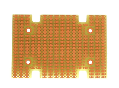 BPS Busboard PR1593L 2-HOLE Strip Protoboard for Hammond 1593L Enclosure, Single-Sided, 83mm x 57mm (3.28" x 2.26")