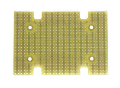 BPS Busboard PR1593L 2-HOLE Strip Protoboard for Hammond 1593L Enclosure, Single-Sided, 83mm x 57mm (3.28" x 2.26")