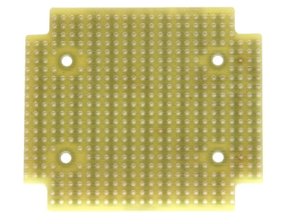 BPS Busboard PR1593Q 2-HOLE Strip Protoboard for Hammond 1593Q Enclosure, Single-Sided, 62mm x 69mm (2.43" x 2.72")