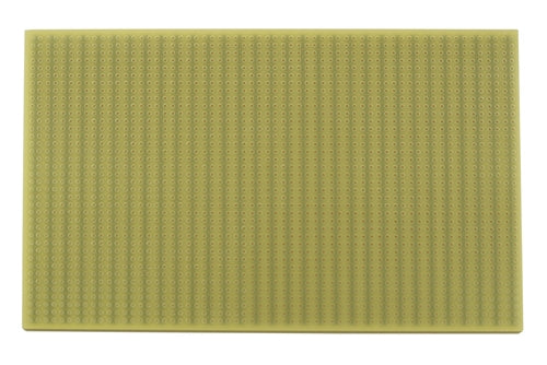 BPS Busboard PR2H3U PROTOBOARD-2H-3U, Single-Sided, 2-HOLE Strips, 100mm x 160mm (3.9" x 6.3")