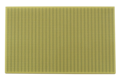 BPS Busboard PR2H3U PROTOBOARD-2H-3U, Single-Sided, 2-HOLE Strips, 100mm x 160mm (3.9" x 6.3")