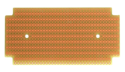 BPS Busboard PR1590B 2-HOLE Strip Protoboard for Hammond 1590B Enclosure, Single-Sided, 52mm x 103mm (2.05" x 4.05")