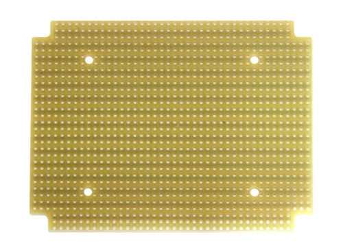 BPS Busboard PR1590BB 2-HOLE Strip Protoboard for Hammond 1590BB Enclosure, Single-Sided, 81mm x 108mm (3.20" x 4.25")