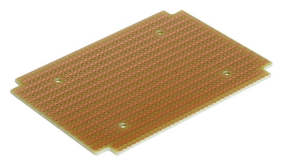 BPS Busboard PR1590BB 2-HOLE Strip Protoboard for Hammond 1590BB Enclosure, Single-Sided, 81mm x 108mm (3.20" x 4.25")