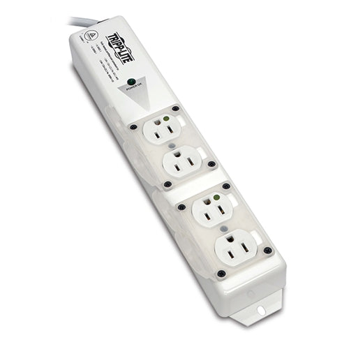 Tripplite PS-415-HGULTRA Power Bar, Medical Grade with 4 15A Hospital-Grade Outlets, 15' Cord and Outlet Covers