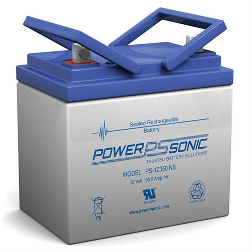 Powersonic PS-12350NB3 12V 35Ah SLA Battery with Nut/Bolt