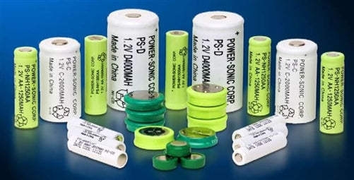 Powersonic PS2/3AAT 2/3AA Tabbed Nicad Battery 1.2V 300mA