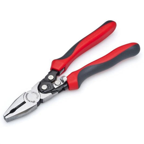 Crescent PS20509C 8" Pro Series Dual Material Lineman's Compound Action Cutting Pliers
