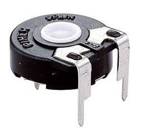 Amphenol PIHER PT10V-250K Trimmer Potentiometer 250k Ohm 150mW PCB Mount, Vertical Adjustment: 250kohm Trimpot