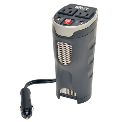 Tripplite PV200CUSB 200W Inverter with USB Charger, Fits in the Cup Holder
