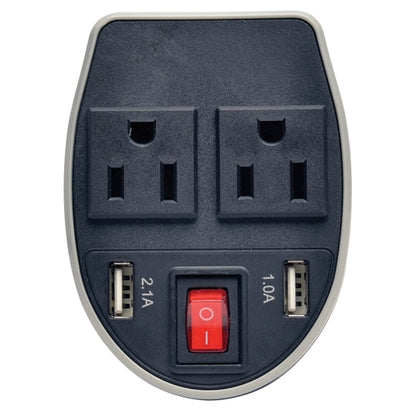 Tripplite PV200CUSB 200W Inverter with USB Charger, Fits in the Cup Holder