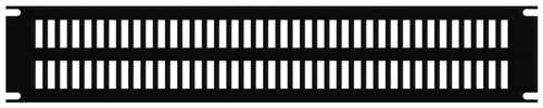 Hammond PVSA19001BK 19" Vented Rack Panel, Black 1.75"H (1U)