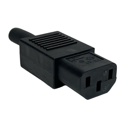 Bulgin PX0587 Straight Female Inline IEC C13 Power Connector, 10A@250VAC, Screw Terminals, UL/CSA