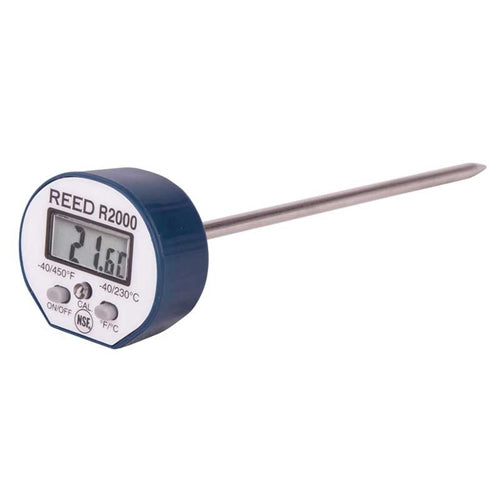REED R2000 Stainless Steel Digital Stem Thermometer