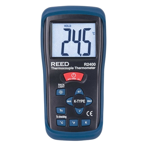 REED R2400 Type K Thermocouple Thermometer