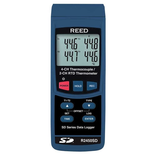REED R2450SD Data Logging Thermometer