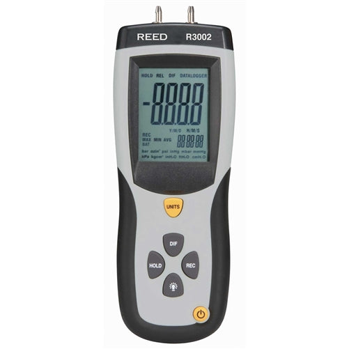 REED R3002 Digital Differential Pressure Manometer (5PSI)