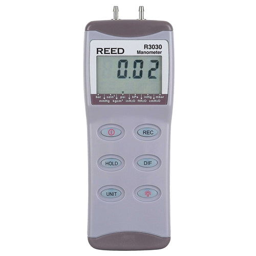 REED R3030 Digital Differential Pressure Manometer (30PSI)