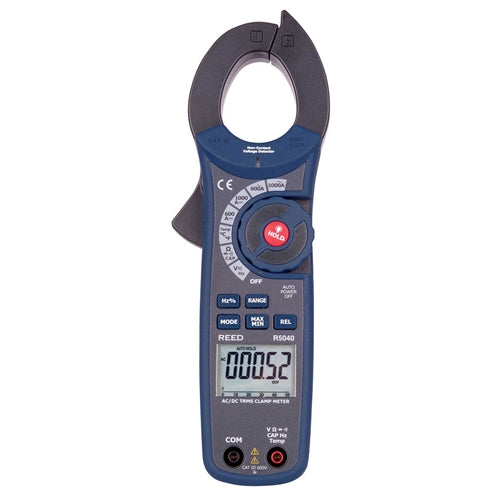 REED R5040 1000A True RMS AC/DC Clamp Meter with NCV