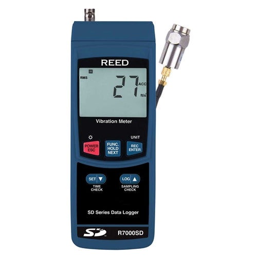 REED R7000SD Data Logging Vibration Meter