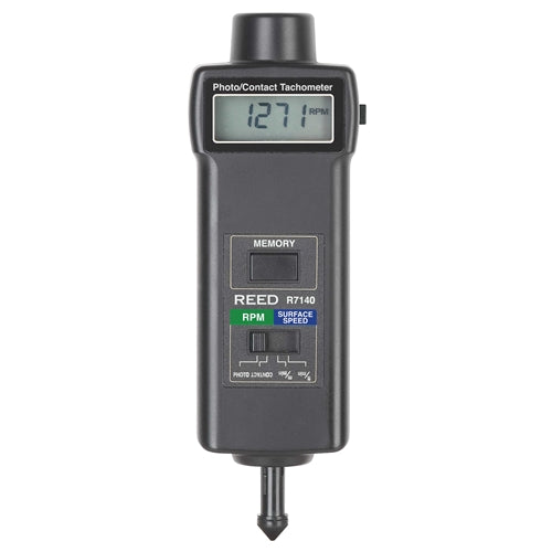 REED R7140 Combination Contact / Laser Photo Tachometer