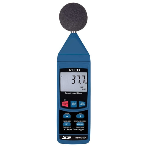 REED R8070SD Data Logging Sound Level Meter