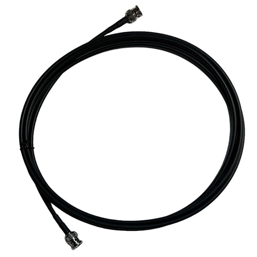 Phantom Cables RF195BNCMM-10 50 Ohm Low Loss Premium Patch Cable, BNC Male to BNC Male, RF195 Double Shield, 10-FOOT
