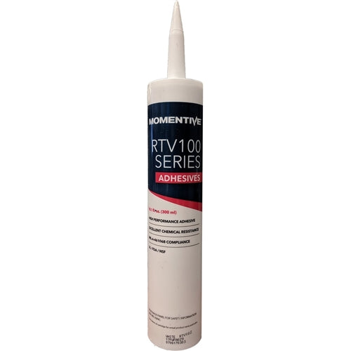 MG Chemicals RTV102-300ML White RTV Silicone Adhesive Sealant, for Use with a Caulking Gun