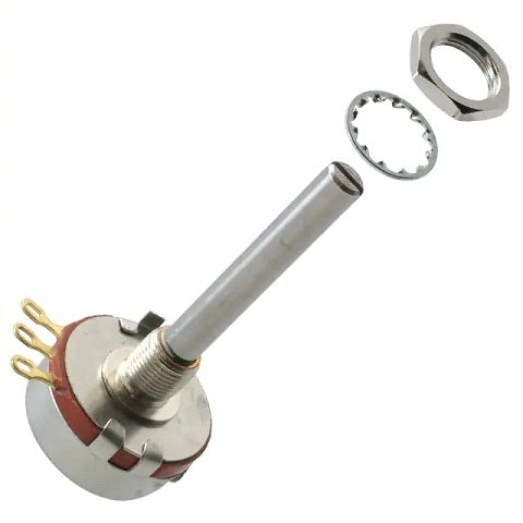 ETI RV4NAYSJ103A Linear Potentiometer 10k Ohm 2 Watt 1 Turn, 2" Shaft: 2W