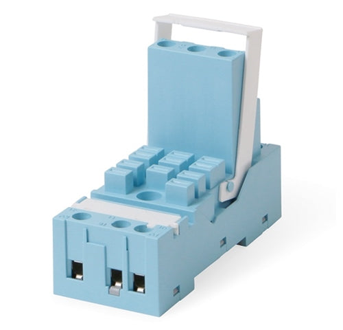 Releco S5-M Relay Base / Socket 3PDT 11 Pin, DIN Rail or Panel Mount, with Hold Down Clip, 16A@400V