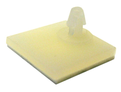 BPS Busboard SA120 Adhesive Standoffs, Offset 0.6" x 0.6" Square Base, .120" Height, Fits 0.125" PCB Hole, 8/Pack