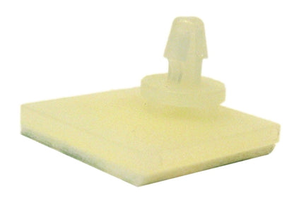 BPS Busboard SA180 Adhesive Standoffs, Offset 0.6" x 0.6" Square Base, .180" Height, Fits 0.125" PCB Hole, 8/Pack