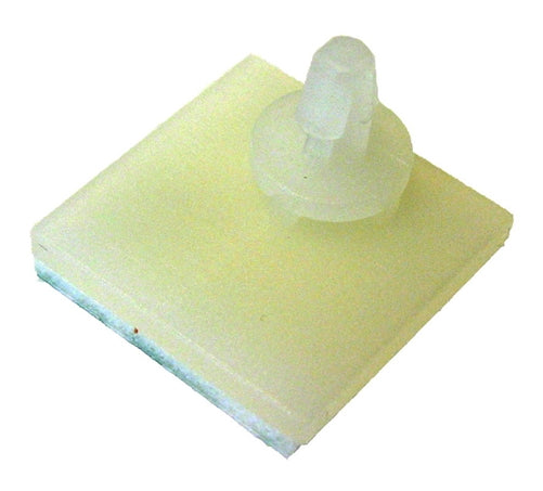 BPS Busboard SA180 Adhesive Standoffs, Offset 0.6" x 0.6" Square Base, .180" Height, Fits 0.125" PCB Hole, 8/Pack
