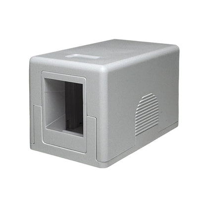 Phantom Cables SB-1P-WH Keystone Surface Mount Box, 1-Port White