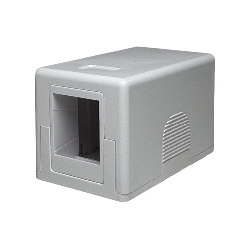 Phantom Cables SB-1P-WH Keystone Surface Mount Box, 1-Port White
