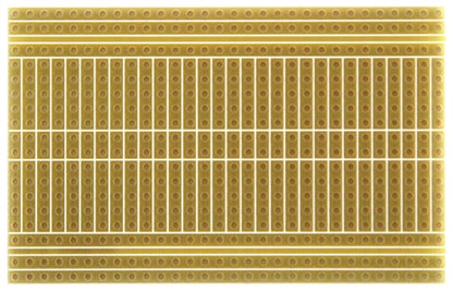 BPS Busboard SB400 Solderable PCB Breadboard for Permanent 400 Tie-Point Breadboard Projects, 76mm x 48mm (3.0" x 1.9")