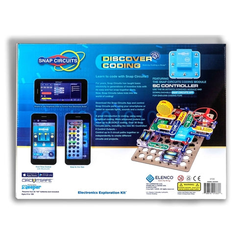Elenco SCD303 Snap Circuits Discover Coding