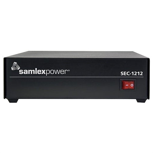 Samlex SEC-1212 Switching Power Supply 13.8VDC/10AMPS Over-Current / Short-Circuit / Over-Voltage Protection
