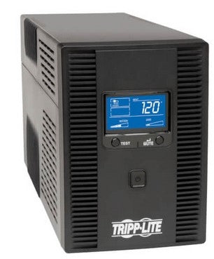Tripplite SMART1300LCDT Line-Interactive Tower UPS 120V 1300VA 720W, with LCD, USB, 8 Outlets