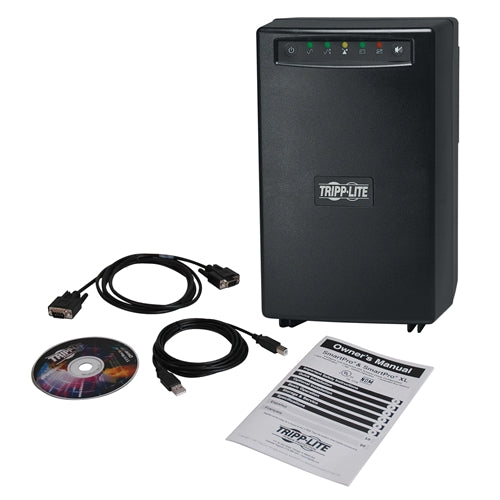 Tripplite SMART1500 Smartpro Line-Interactive Tower UPS 120V 1.5KVA 980W, USB, DB9, 6 Outlets