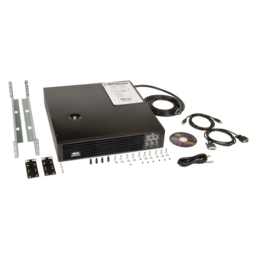 Tripplite SMART2200RM2U Line-Interactive Sine Wave UPS 2U 120V 2.2KVA 1.92KW, LCD Display, USB, DB9