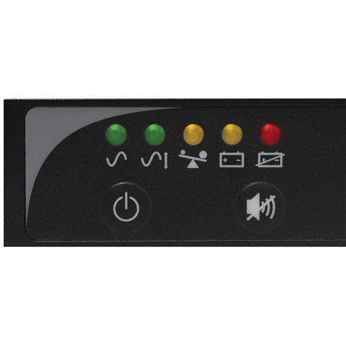 Tripplite SMART750RM1U Line-Interactive Sine Wave 1U UPS 120V 750VA 600W, Rackmount, USB, DB9 Serial