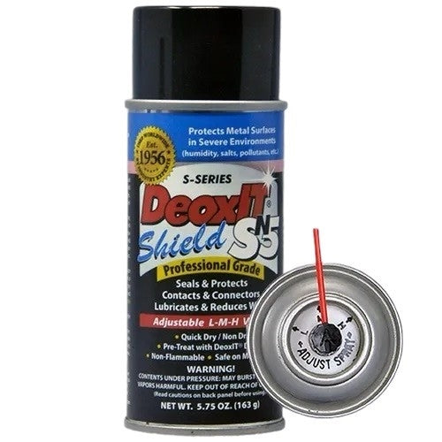 Caig SN5S-6N DeoxIT Shield Contact/Connector Protector, Non-Flammable, No-Drip, 163g Aerosol