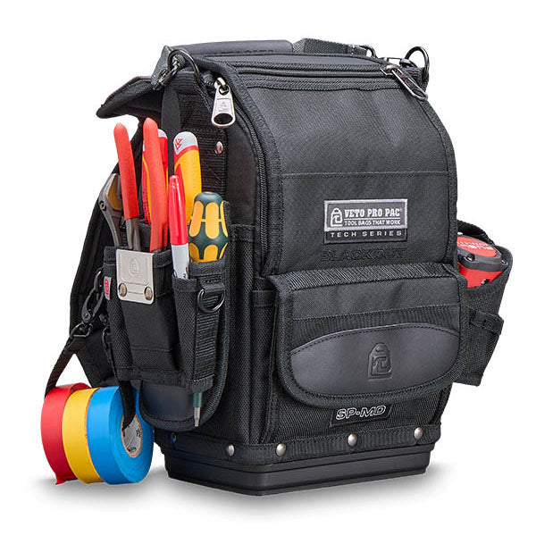 VETO PRO PAC SP-MD BLACKOUT COMPACT, CLOSED-TOP SLING-STYLE TOOL POUCH